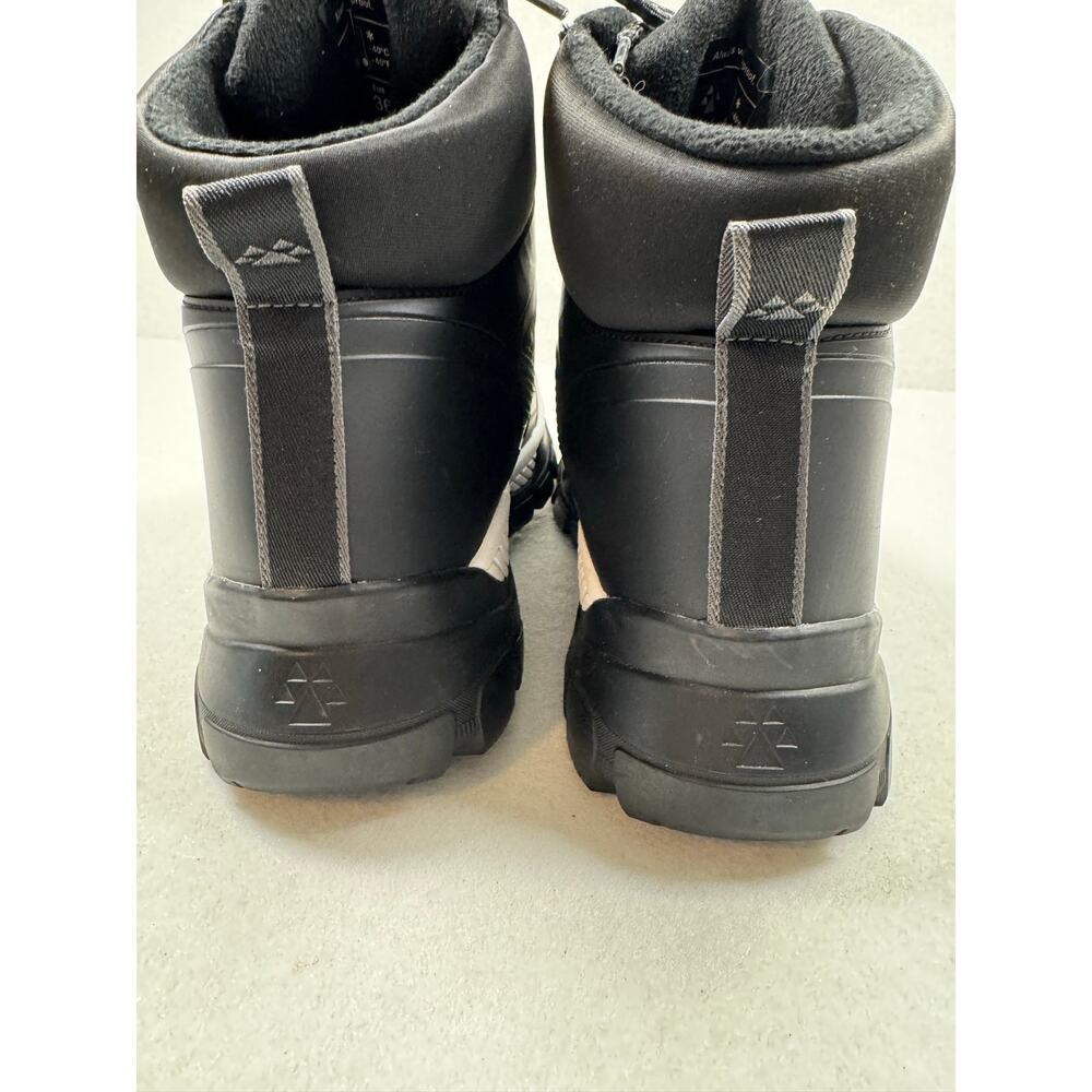 Cougar New Women's Ultra Nylon Waterproof Winter Snow Hiker Boot Black 6 - Picture 10 of 13